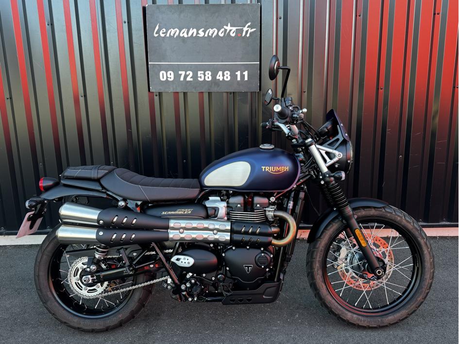 TRIUMPH STREET SCRAMBLER  900 A2