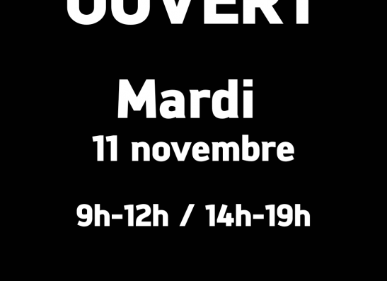 Triumph Le Mans reste ouvert le Mardi 11 novembre 